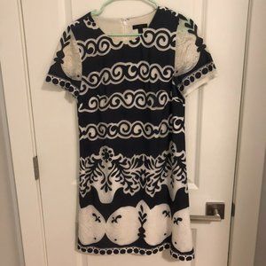 J Crew Navy Shift Dress